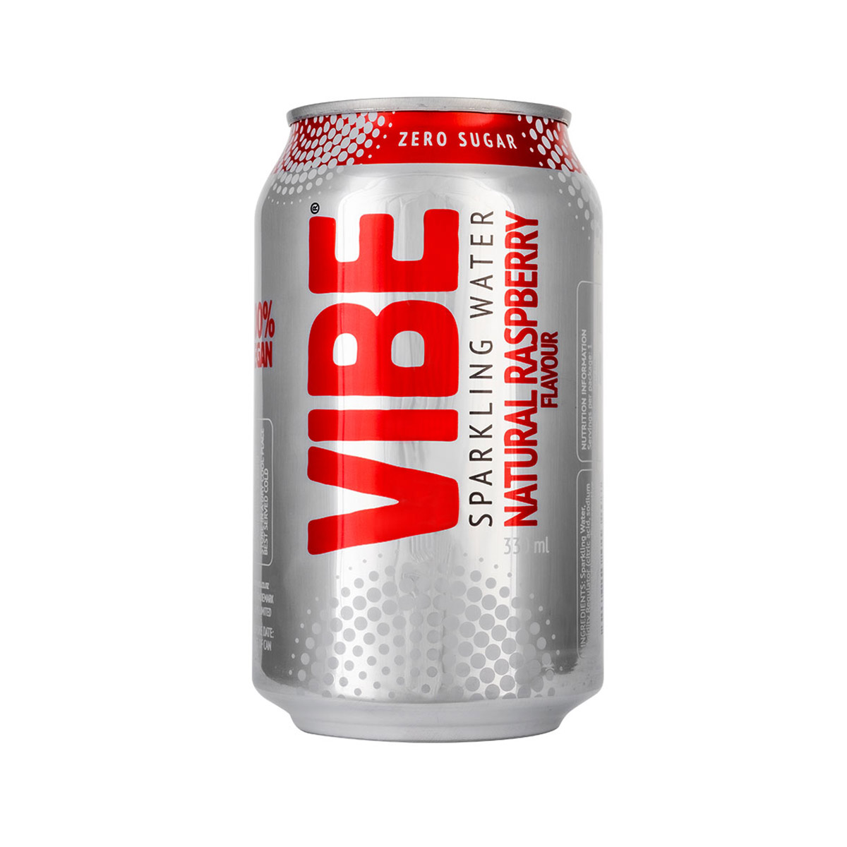 VIBE zero sugar Raspberry 330ml x 24