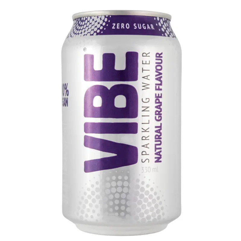 VIBE zero sugar Grape 330ml x 24
